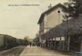 18 - LUBERSAC (Corrèze) - La Gare, arrivée d'un Train.