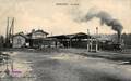 MORCENX (Landes) - La Gare et le Train.