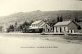 DIVONNE les BAINS (Ain) - La Gare et le Mont Mussy.
