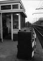 153182, Afbeelding van de post van de treindienstleider in het N.S.-station Maarsbergen te Maarsbergen., Nederlandse Spoorwegen, fotograaf