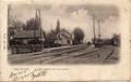 1098 - SANNOIS - La gare et le voie.