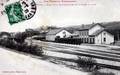 SAINT-GIRONS - Quais de la Nouvelle Gare et Saint-Lizier au fond - Editeur : Labouche n°814.